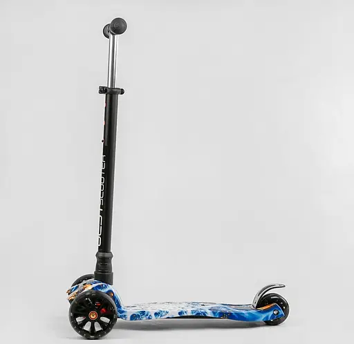 Детский самокат Best Scooter Maxi S-11102 голубой - фото 2
