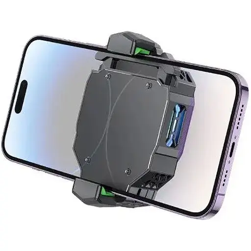 Кулер для смартфона Hoco GM26 LED Black [110836] - фото 3