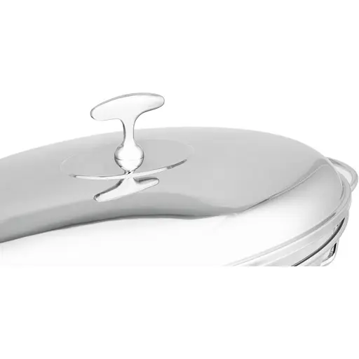 Мармит Edenberg из жаропрочного стекла с крышкой из нержавеющей стали 3.2 л (EB-1443) - фото 6