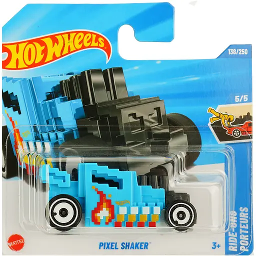 Базова машинка Hot Wheels Ride-Ons Pixel Shaker блакитна (5785) JBB54-N522