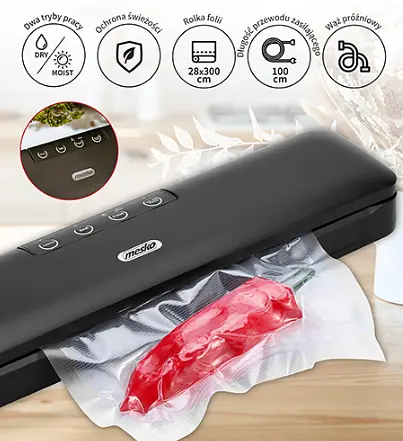 Вакуумный упаковщик вакууматор Mesko MS 4492 с трубкой для контейнеров - фото 5