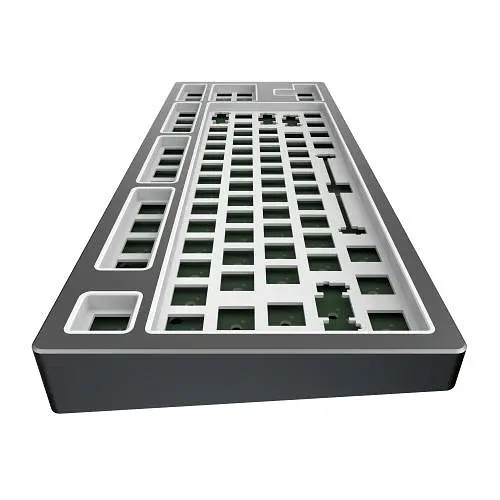 Клавиатура Dark Project KD87B LTD Aluminum Barebones Темно-серая (KB-CST-872-702224) - фото 4