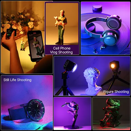 Видеосвет Ulanzi Vijim RGB COB VEDIO LIGHT (UV-2878 L2 RGB) - фото 17