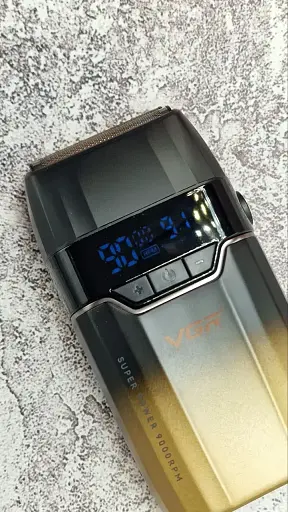 Электробритва-шейвер VGR V-308 (9000 об/мин, двойная сетка, аккумуляторная) - фото 4