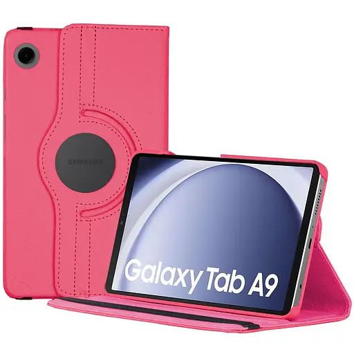 Чохол з поворотом на 360 Samsung Tab A9 8.7 SM X110 X115 Рожевий