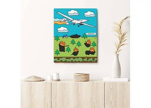 Розмальовка за номерами Оrner Чорнобаївка (40х50) (orner-1669) - фото 4