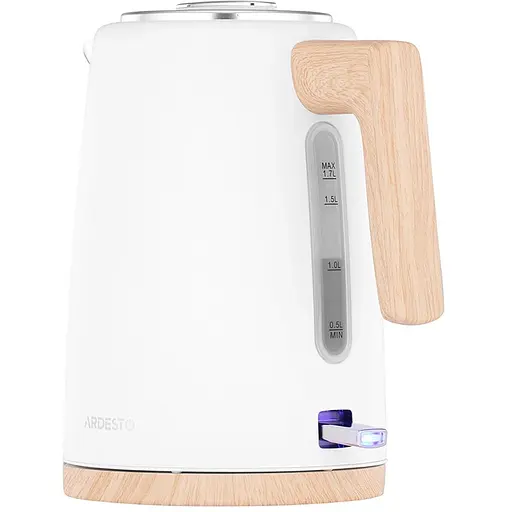 Электрочайник Ardesto EKL-F420WWD White 2200 Вт, 1.7 л - фото 2
