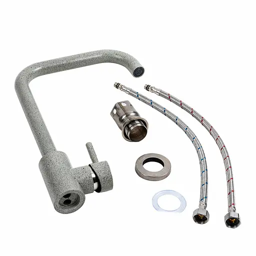 Змішувач для кухні Platinum NS02B (3008B-NA) сірий - фото 2