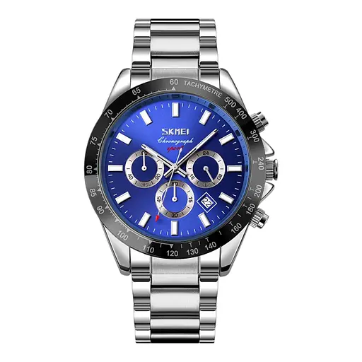 Наручний годинник чоловічий 9259SIBU Silver-Blue Skmei acs0029839 - фото 1