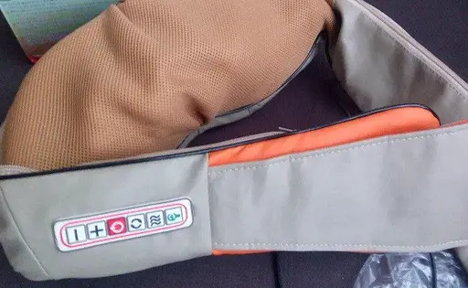 Шиацу Массажер для шеи, плеч, спины и поясницы 6 кнопок 65 W (Оригинал) - фото 7