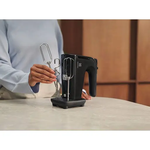 Міксер ручний Electrolux 500Вт насадки-4 турборежим сірий темний - фото 8