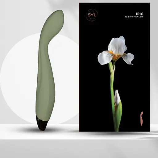 Вибратор для точки G SYL Iris чувственная стимуляция для ярких ощущений Olive - фото 3