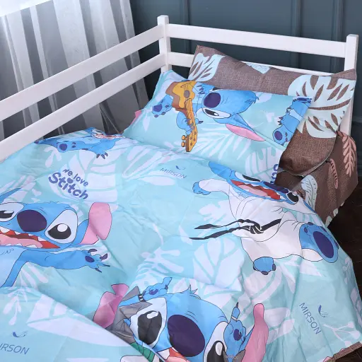 Комплект постільної білизни Mirson Kids Time 17-0857 Stitchpop Ranforce Elite 110х140 см