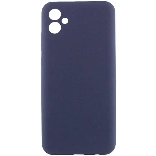 Чехол Lakshmi Silicone Cover Full Camera AA для Samsung Galaxy A06 Синий/Midnight Blue