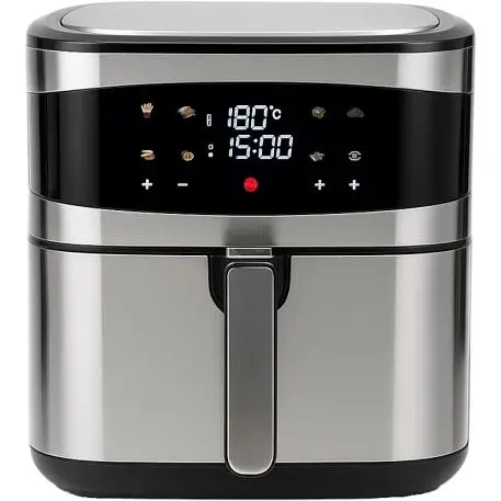 Мультипечь Zepline ZP-216 с двумя тенами электрическая 12л 4200Вт Таймер Черный/Серый - фото 1