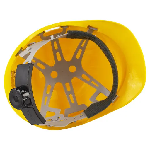 Каска строительная Sigma 8 точек крепления (желтая) 9414521 - фото 4