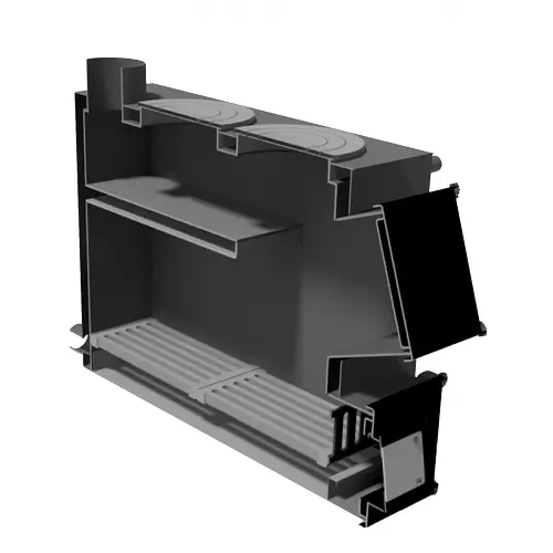 Твердопаливний котел Zubr Classic плита 20 кВт - фото 9