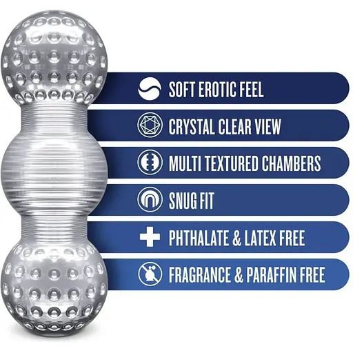 Мастурбатор Blush Rize - Feelz Masturbator - Clear - фото 2