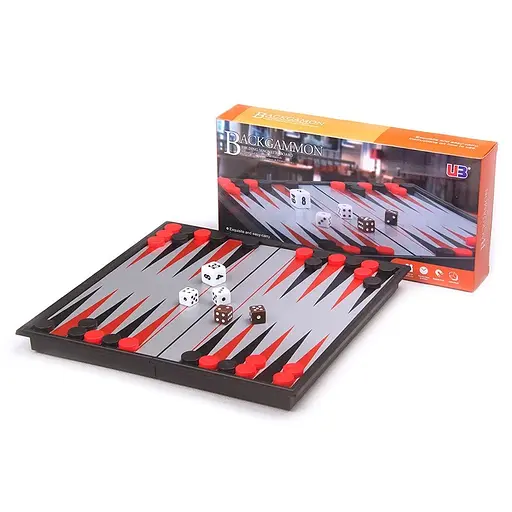Настольная игра "Нарды магнитные" Magnetic Folding Backgammon UB 3820UB 25x25 см - фото 2