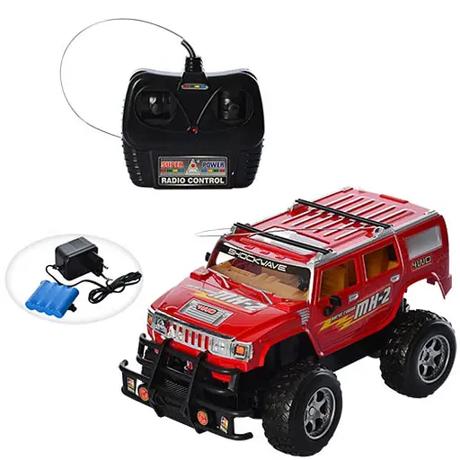 Джип на радіокеруванні Вихор, акумулятор, 28 см, швидкість до 10 км/год, 37x19x16.5 см (В асортименті)