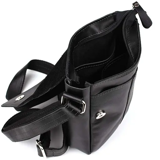 Шкіряна чоловіча сумка через плече LIMARY 22х18х5 см nsa0001261 - фото 2