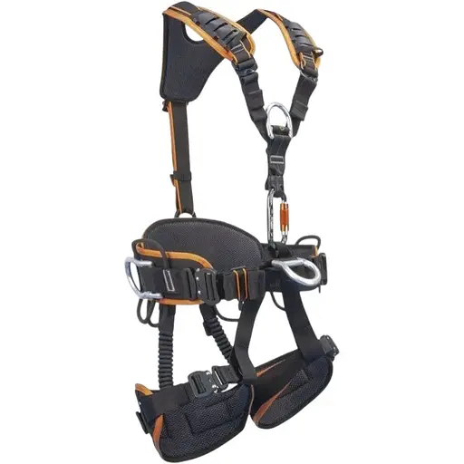 Страховочная система Rock Empire Work Harness Master Al Lock Orange S-XL (1053-SVM007.977+3456W0018000)