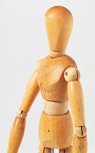 Манекен деревянный Sennelier, для рисования, 12 см (человек) - фото 2