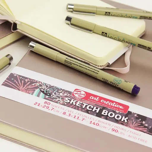 Блокнот для графіки Royal Talens Art Creation А5 (13х21см) 140г/м2 80л Pink Champagne - фото 7