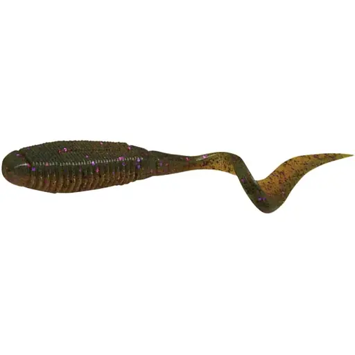 Силикон Jackall Rhythm Curly 5" Violet Gill (5 шт/уп)