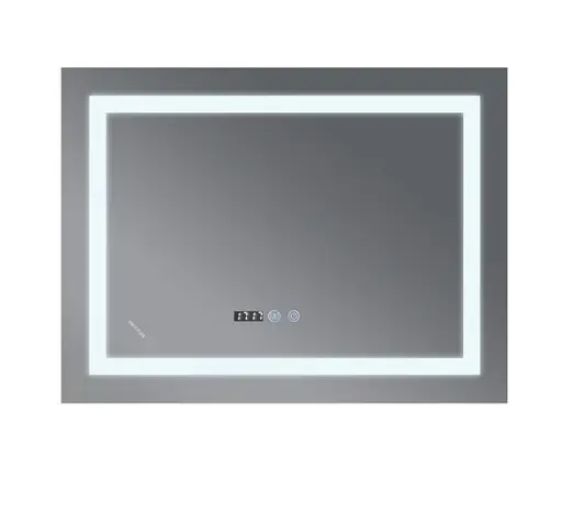 Дзеркало Mixxus Warm MR02-100x60 (годинник, LED-підсвічування, антизапотівання) (MI6003) - фото 2