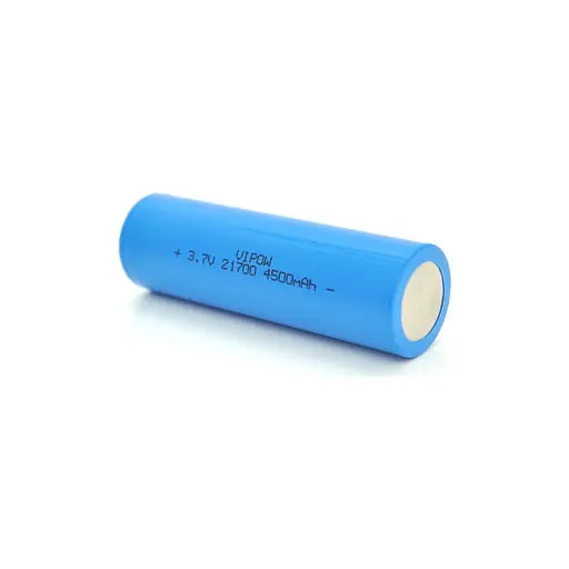 Аккумулятор Vipow 21700 4500 mAh 3.7V Blue FlatTop (ICR21700-4500mAhFT/31079) - фото 2