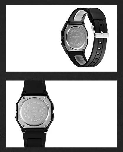 Наручний годинник Skmei 2042 Black White, 2042BKWT (18478) - фото 4