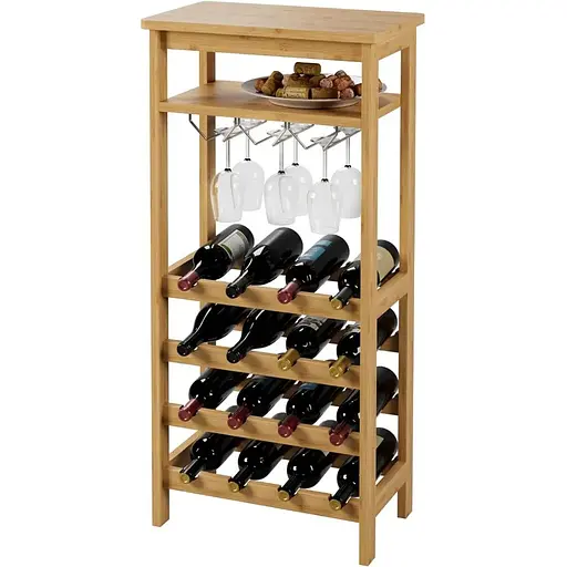 Винный стеллаж Chomik Wine бамбук - фото 3