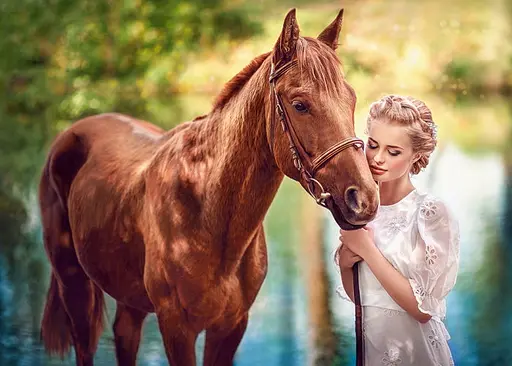 Пазл Castorland Красота и нежность 1000 эл. (c-104390) - фото 2