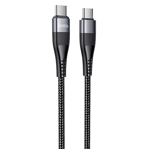Кабель Hoco Type-C to Type-C Vortex magnetic charging data cable U99 1 м 5A 100W чорний