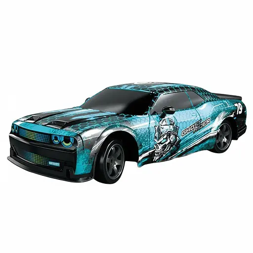 Радиоуправляемая гоночная машина SC 24 A 26, 1:24, Акум. 3.7V, 2.4GHz, Подсветка, Сменные колеса, 15+ км/ч, Синяя