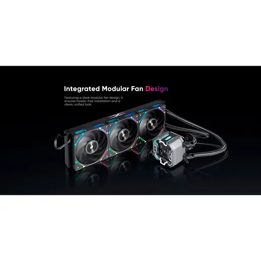 Система водяного охлаждения 1stPlayer X-360 Black (X-360-BK) [143321] - фото 9