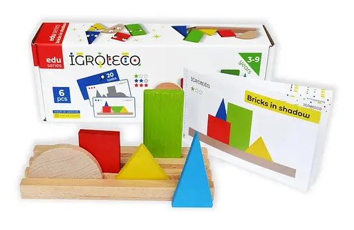 Іграшка дерев’яна Фігури і тіні, 900606