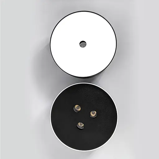 Накладний світильник точковий Premium Skarlat RSLС78032 3×3W WH+BK 3000K - фото 4