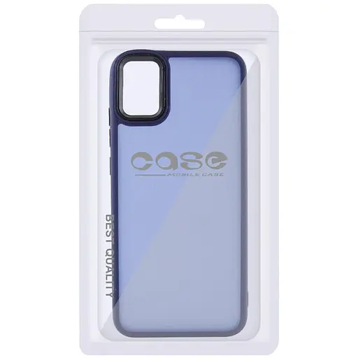 Чохол Epik TPU+PC Lyon Frosted для Samsung Galaxy A06 Navy Blue - фото 5