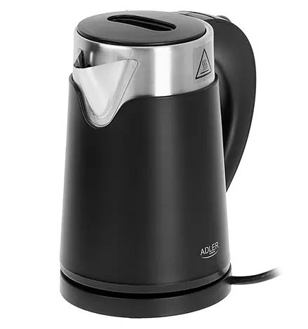 Электрочайник Черный 0.6л Adler AD 1372 - фото 2