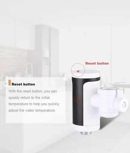 Проточный водонагреватель с датчиком температуры Wezer RKF-10C - фото 8