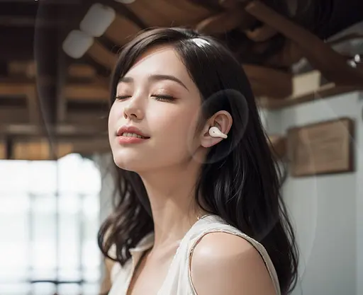 Бездротові кісткові навушники-кліпси Langsdom TS09 з спрямованим звуком і Bluetooth 5.4 Спортивні навушники - фото 6