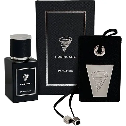 Автомобільне аромасаше Hurricane Black Perfume Premium [140892]