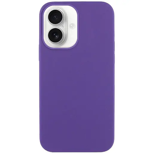 Чохол Epik Silicone Case Full Protective AA NO LOGO для Apple iPhone 16, 6.1 Фіолетовий/Amethyst