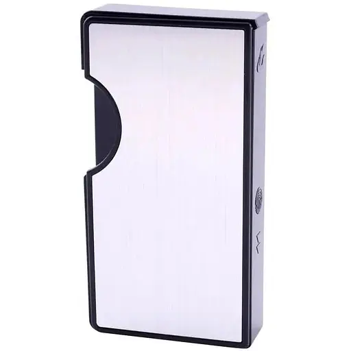 Портсигар на 10 сигарет із запальничкою FOCUS HL-154 Silver (10837)