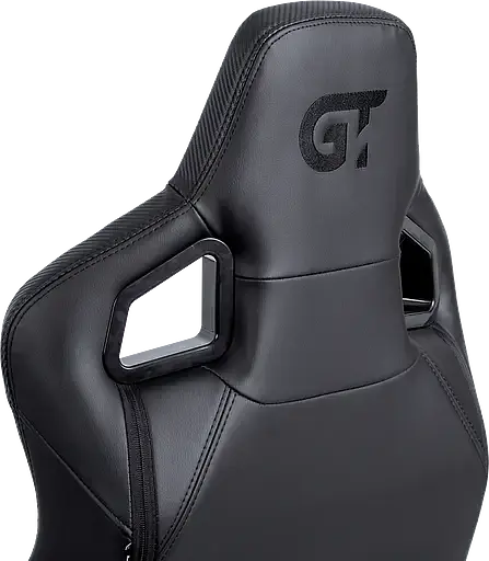 Геймерское кресло GT Racer черное с темно-серым (X-8005 Dark Gray/Black) - фото 12
