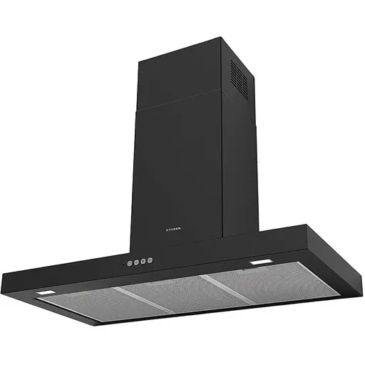 Витяжка Faber Т-подібна 90 см 1186 м3г Stilo Comfort Bk Matt A90 чорний матовий