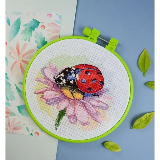 Набір для вишивання хрестиком "Cонячний Бедрик" AHM-078, 17х17 см