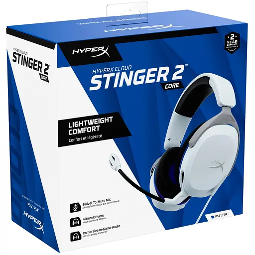 Наушники HyperX Cloud Stinger 2 Core для PlayStation White (6H9B5AA) - фото 7